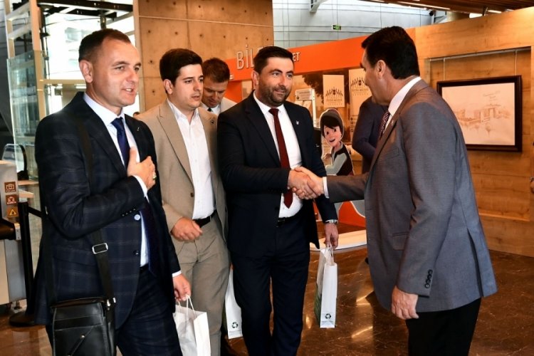 Bursa'da Bosna Heyeti Panoramaya hayran kaldı