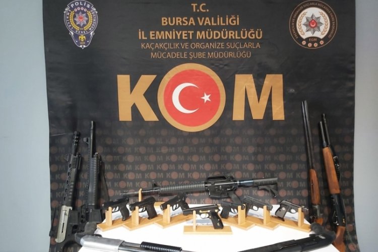 'M&uuml;silaj Operasyonu'nda Bursa'da 11 g&ouml;zaltı