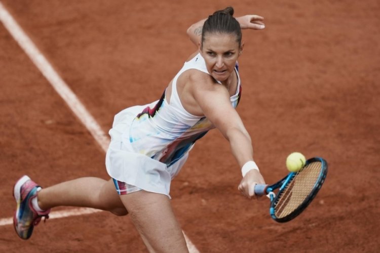 Karolina Pliskova, turnuvaya ikinci turda veda etti