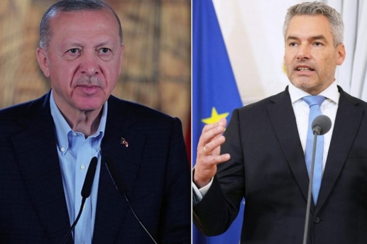 Cumhurbaşkanı Erdoğan, Avusturya Başbakanı Nehammer ile telefonda g&ouml;r&uuml;şt&uuml;