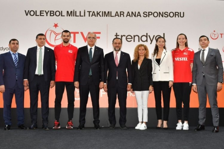 Voleybol Milli Takımları'nın ana sponsoru Trendyol oldu