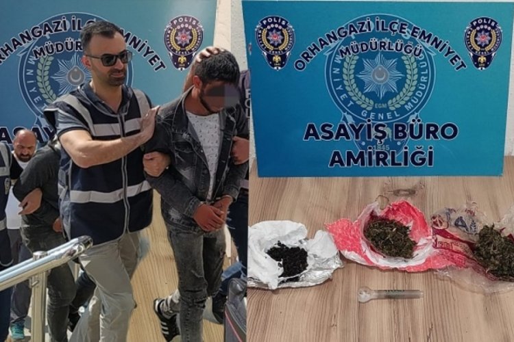 Bursa'da uyuşturucu tacirlerine darbe