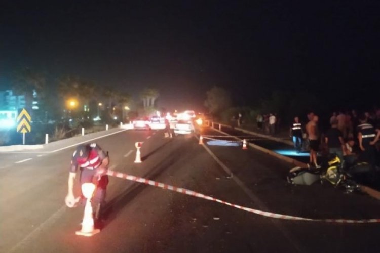 Otomobil ile &ccedil;arpışan motosiklet s&uuml;r&uuml;c&uuml;s&uuml; hayatını kaybetti