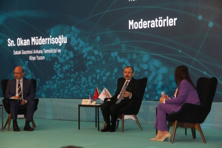 Bakan Muş Bursa'da ihracat&ccedil;ılarla bir araya geldi&nbsp;