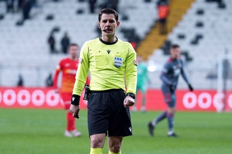 Bandırmaspor - İstanbulspor ma&ccedil;ının hakemi Halil Umut Meler