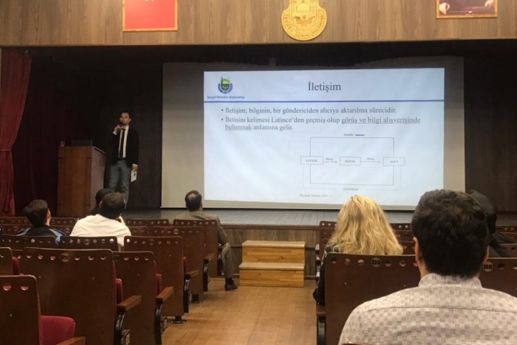 Bursa'da İneg&ouml;l Belediyesi'nde kurum i&ccedil;i eğitimler s&uuml;r&uuml;yor