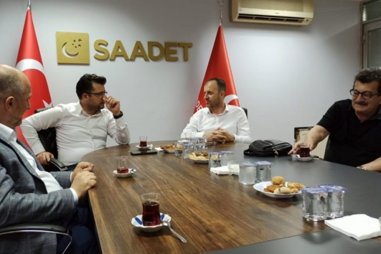 Bursa'da Demokratlardan "Saadet" ziyareti