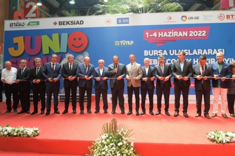 Junioshow Fuarı D&uuml;nya Fuarcılık G&uuml;n&uuml;'nde Bursa'da kapılarını a&ccedil;tı
