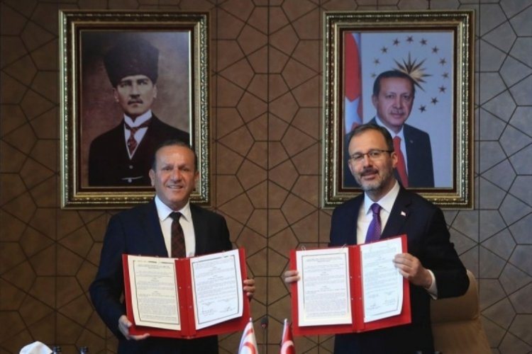 T&uuml;rkiye ile KKTC arasında spor alanında iş birliği