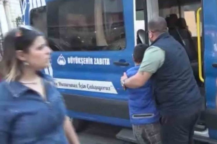 Dilenci operasyonunda 4'&uuml; &ccedil;ocuk 9 kişi yakalandı