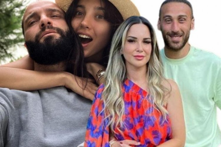 Berkay ve Cenk Tosun eşleriyle tatilde 62 bin lira hesap &ouml;dediler