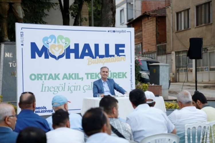 'Mahalle Buluşmaları' Bursa Yenicek&ouml;y'den başladı
