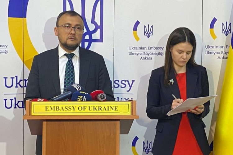 Bodnar, T&uuml;rkiye'deki Ukraynalıların sayısını a&ccedil;ıkladı