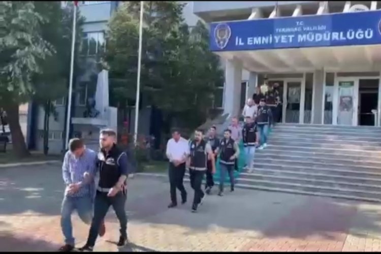 Su&ccedil; &ouml;rg&uuml;t&uuml;ne operasyon: 9 kişi tutuklandı