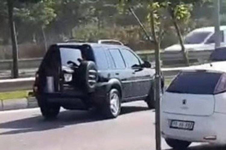 Bursa'da kadın s&uuml;r&uuml;c&uuml;, &ccedil;arptığı k&ouml;peği ağlayarak veterinere yetiştirdi