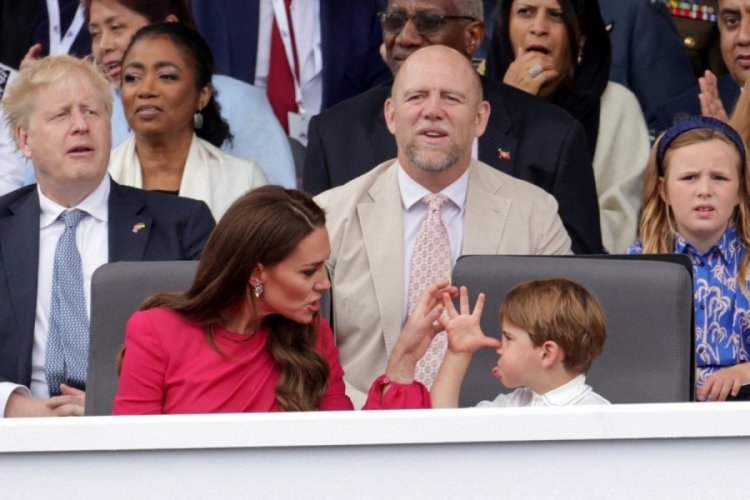 Kate Middleton, Prens Louis'i kontrol etmeye &ccedil;alıştı
