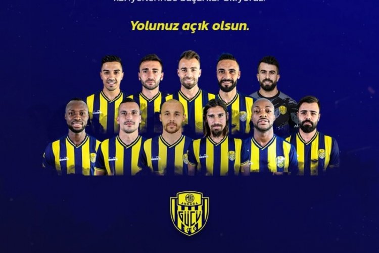 Ankarag&uuml;c&uuml;, 11 futbolcuyla yollarını ayırdı