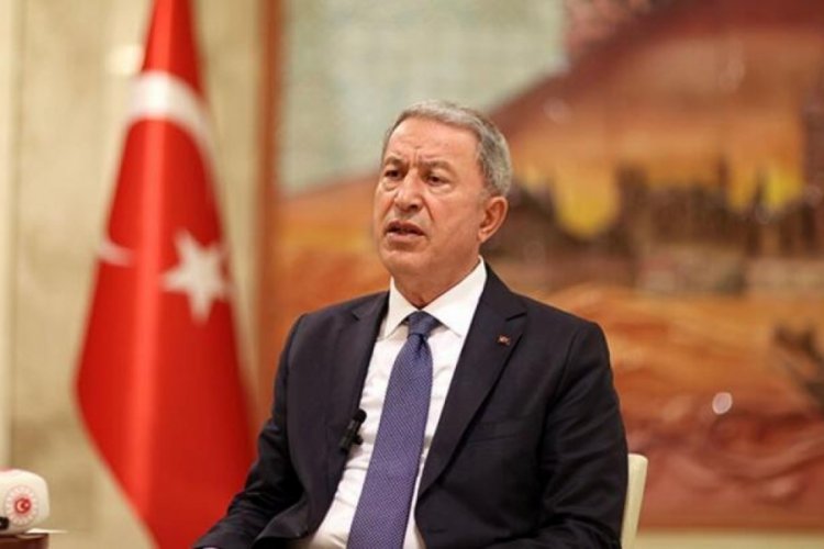 Hulusi Akar, Ukraynalı mevkidaşı ile g&ouml;r&uuml;şt&uuml;