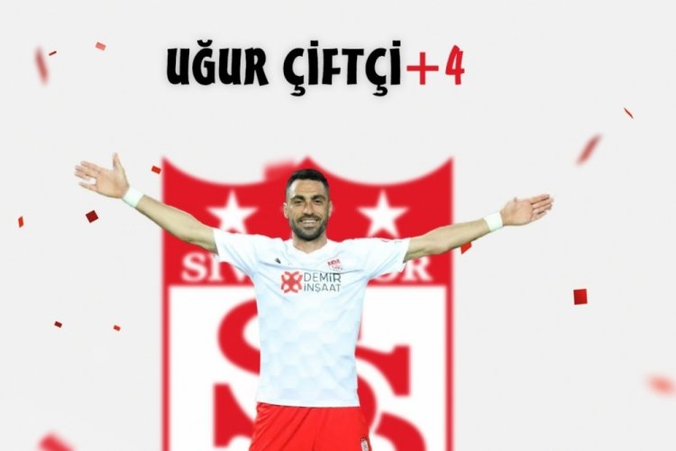 Sivasspor, Uğur &Ccedil;ift&ccedil;i ile 4 yıl daha...