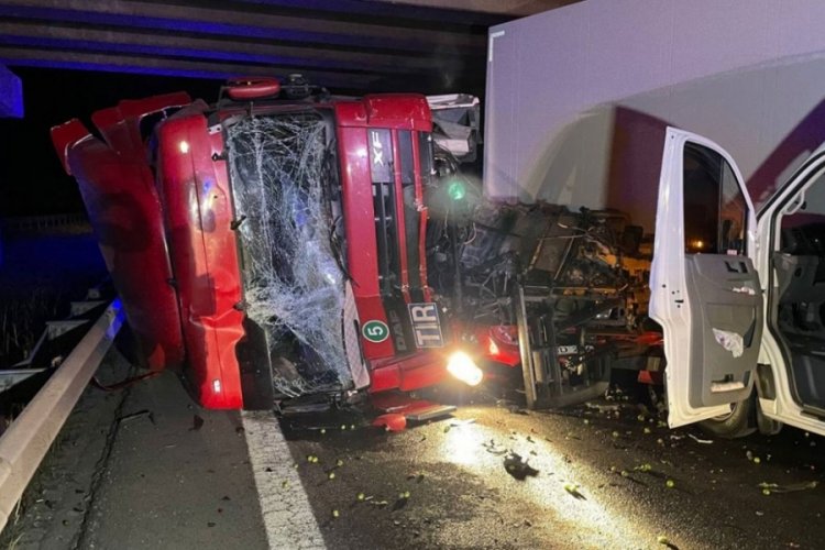 Bolu Dağı'nda zincirleme trafik kazası!