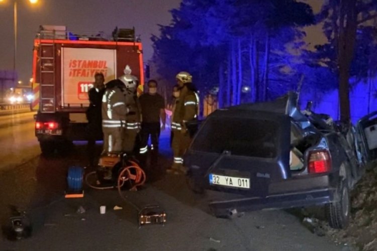 TEM Otoyolu'nda feci kaza: 1 &ouml;l&uuml;