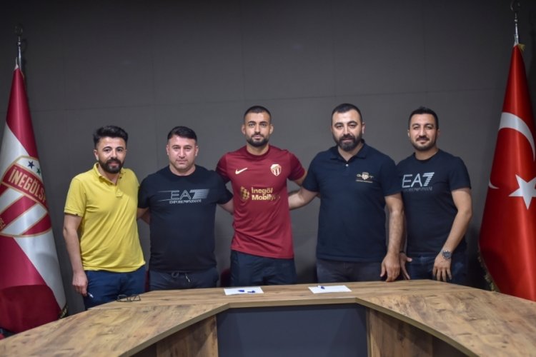 İneg&ouml;lspor Umut S&ouml;nmez ile 2 yıllık anlaştı