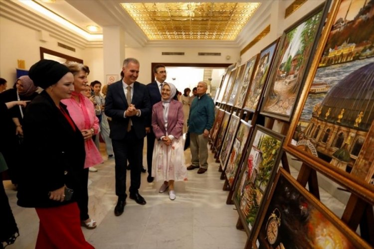 İNESMEK'in eserleri Bursa'da sergileniyor