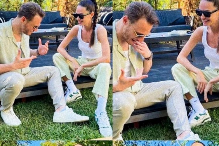 Yasemin &Ouml;zilhan'dan Kerem B&uuml;rsin'e s&uuml;rpriz doğum g&uuml;n&uuml;