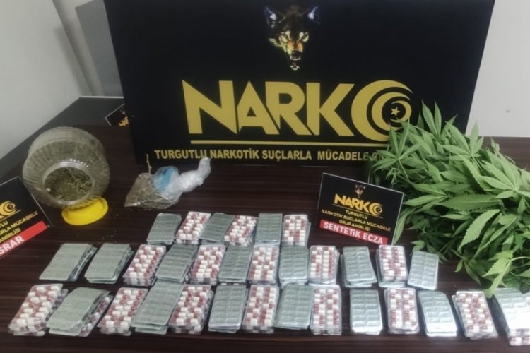Uyuşturucu maddelerle yakalanan şahıs g&ouml;zaltına alındı