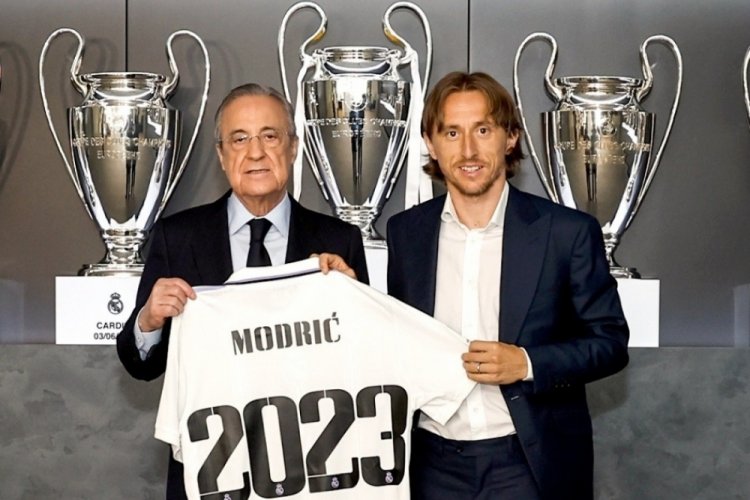 Real Madrid, Luka Modric ile s&ouml;zleşme uzattı