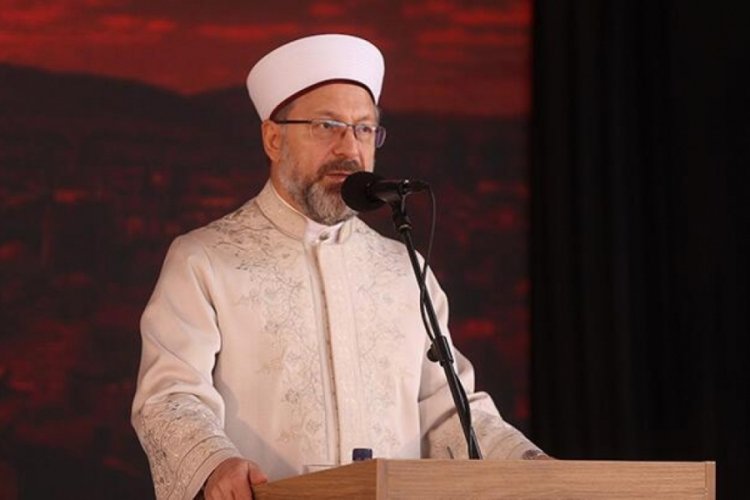 Başkan Erbaş, 41. İl M&uuml;ft&uuml;leri İstişare Toplantısı Sonu&ccedil; Bildirgesi'ni a&ccedil;ıkladı