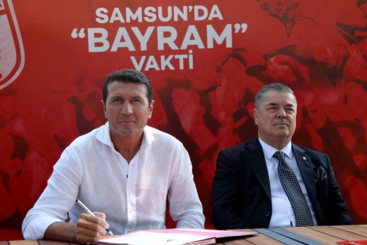 Samsunspor'da Bayram Bektaş imzayı attı