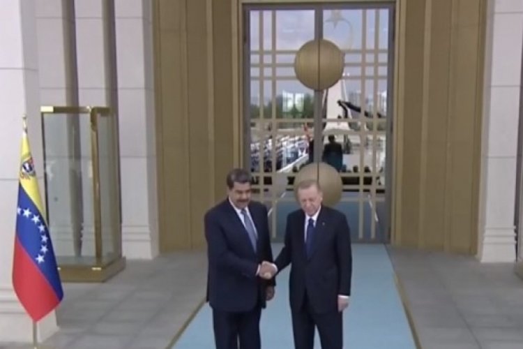 Venezuela lideri Nicolas Maduro Ankara'da