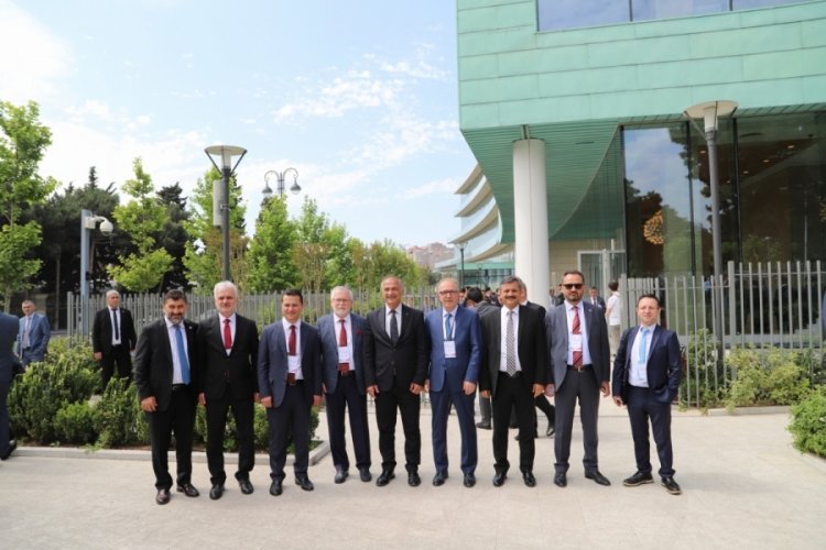 BT&Uuml; Rekt&ouml;r&uuml; Prof. Dr. Karademir'den Şuşa kentine ziyaret