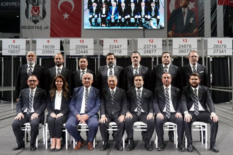Beşiktaş y&ouml;netim kurulunda g&ouml;rev dağılımı yapıldı