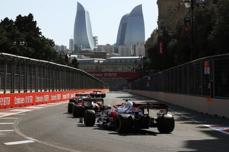 Formula 1'de Azerbaycan Grand Prix'si zamanı