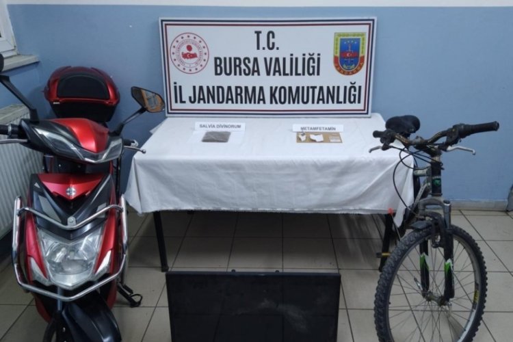 Bursa'da jandarmadan uyuşturucu operasyonu
