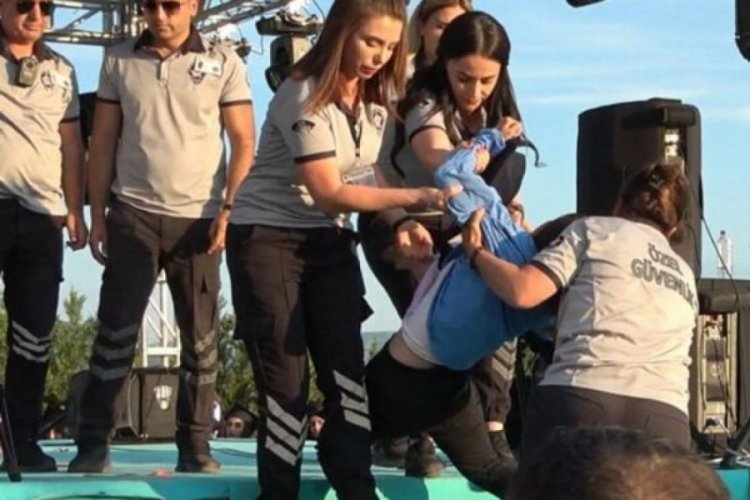 G&uuml;listan Doku'nun ablasına g&uuml;venlik g&uuml;&ccedil;lerinden m&uuml;dahale