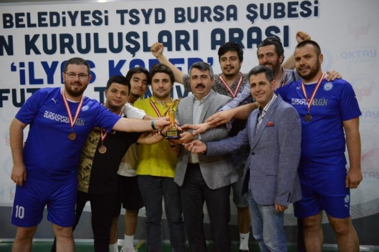 Bursa'da o turnuvanın kazananı dostluk oldu