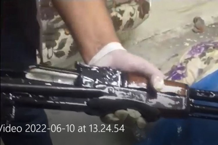 Silah ka&ccedil;ak&ccedil;ılığı operasyonuna 1 tutuklama