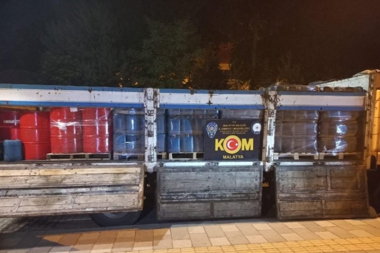 12 bin 535 litre ka&ccedil;ak akaryakıt bulundu