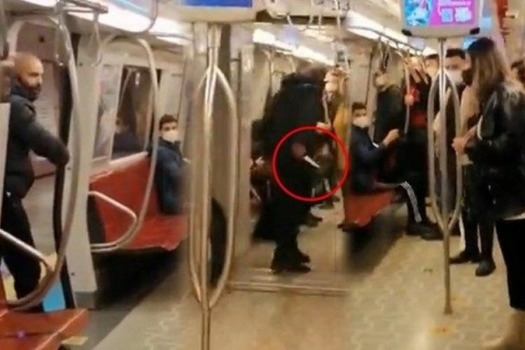Kadık&ouml;y metrosundaki bı&ccedil;aklı saldırgana 7 ay sonra tahliye kararı