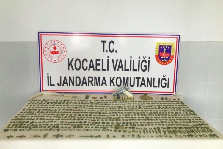 Jandarma ekiplerinden tarihi eser operasyonu
