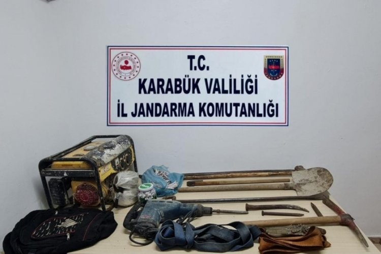 Ka&ccedil;ak kazı yapan şahıslara su&ccedil;&uuml;st&uuml;