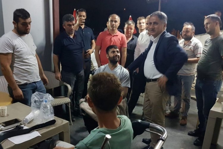Madende su patlaması! 11 iş&ccedil;i yaralı
