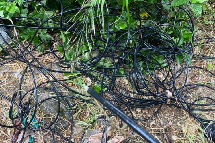 Baz istasyonunda hırsızlık yapan şahıs yakalandı