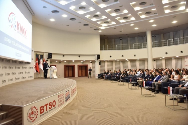 BTSO'da kişisel verilerin korunması eğitimi verildi