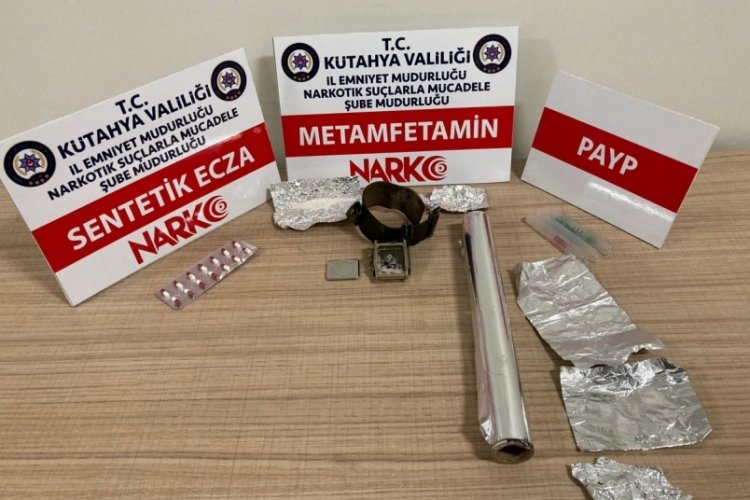 Veresiye defteri ve kol saatinden uyuşturucu &ccedil;ıktı