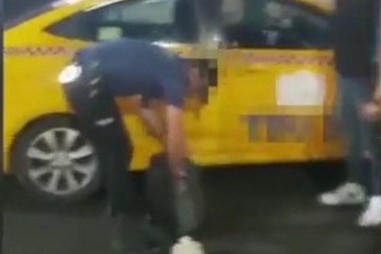 Taksiyle uyuşturucu g&ouml;t&uuml;rmek isterken yakalandı