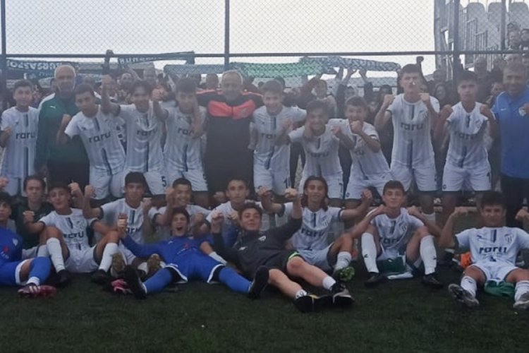 Bursaspor U14 takımı Elit Ligi yarı finalinde!